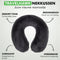 Travelhawk Nekkussen - Memory Foam - Ergonomisch U-vormig - Zwart