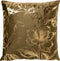 Dutch Decor AVERY - Sierkussen velvet 45x45 cm - Military Olive - groen met goudkleurige print - Inclusief binnenkussen