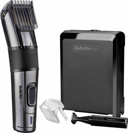 BaByliss E978E - Tondeuse - Carbon Titanium messen 25 lengtes 1-25mm - Grijs