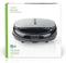 Nedis Multi grill - Grill / Sandwich / Waffle - 800 W - 21.5 x 12 cm - Automatische temperatuurregeling - Kunststof
