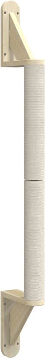 vidaXL - Kattenkrabpaal - wandgemonteerd - 109 - cm - sisal