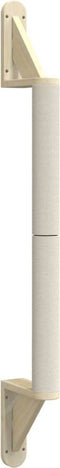 vidaXL - Kattenkrabpaal - wandgemonteerd - 109 - cm - sisal