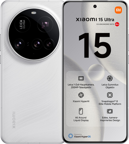 Xiaomi 15 Ultra - Smartphone - 16GB RAM - 512GB opslag - Wit