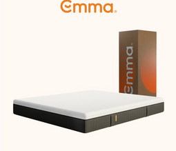 Emma Matras Lite - 140x200 cm - AeroFoam laag - Wit met Grijs