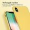 iMoshion Hoesje Geschikt voor iPhone Xs / X Hoesje Met Koord - iMoshion Color Backcover met afneembaar koord - Geel