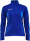 Craft Progress Ziptop Dames - Sporttop - Optimale vochtafvoer - Royal - Maat: XS
