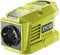 RYOBI RY18BI150A-0 Batterijomvormer 18 V Poorten 1 continu Wattage 150 ( 5133004895 ) Solo - zonder batterij, zonder lader
