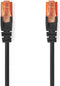 Nedis CAT6-kabel - RJ45 Male - RJ45 Male - U/UTP - 2.00 m - Rond - PVC - Zwart - Envelop