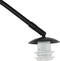 Steinhauer Sparkled Light 7268ZW - Vloerlamp / Booglamp - Hoogte verstelbaar draaibaar - Zwart