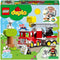 LEGO DUPLO Town Brandweerauto 10969 - Educatief Peuter Speelgoed met Dierenfiguur - Inclusief Zwaailichten en Sirene