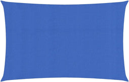 vidaXL - Zonnezeil - 160 - g/m² - rechthoekig - 3x6 - m - HDPE - blauw