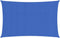 vidaXL - Zonnezeil - 160 - g/m² - rechthoekig - 3x6 - m - HDPE - blauw