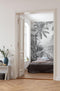 Komar - Fotobehang - Lac - Tropical - Black - & - White - 200x270 - cm