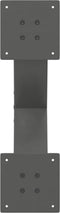 vidaXL - Salontafelpoten - 2 - st - X-vormig - 60x(30-31) - cm - staal - antraciet