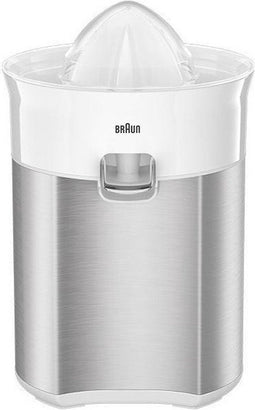 Braun CJ5050 WH - Citruspers - Automatische start/stop - Roestvrij staal wit
