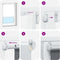 vidaXL - Rolgordijn - verduisterend - 110x175 - cm - stofbreedte - 105,7 - cm
