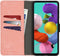 iMoshion Hoesje Geschikt voor Samsung Galaxy A51 Hoesje Met Pasjeshouder - iMoshion Uitneembare 2-in-1 Luxe Bookcase - Roze