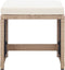 vidaXL - Tuinkrukken - 2 - st - met - kussens - poly - rattan - beige