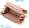 iMoshion Vegan Lederen Telefoontasje Crossbody - Roze