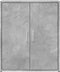 vidaXL - Dressoir - 60x31x70 - cm - bewerkt - hout - betongrijs