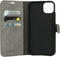 Mobiparts iPhone 14 Plus - Classic Wallet Case - Ruimte voor pasjes - Granite Grey