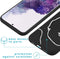 iMoshion Hoesje Geschikt voor Samsung Galaxy S20 Plus Hoesje Siliconen - iMoshion Design hoesje - Wit / Zwart / Line Art Woman White