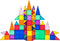 Tactic Picasso Tiles PT101 - Constructiespeelgoed - Magnetische Tegels - 101-delig