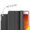 Accezz Smart Silicone Bookcase - iPad 10.2 (2019/2020/2021) - Magnetische bevestiging - Zwart