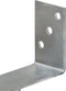 vidaXL Grondankers 6 st 12x6x30 cm gegalvaniseerd staal zilverkleurig