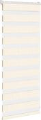 vidaXL - Zebra - rolgordijn - 55x100 - cm - stofbreedte - 50,9 - cm - marmerbeige