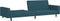 vidaXL - Slaapbank - 2-zits - fluweel - blauw