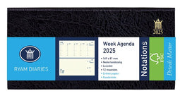 Ryam - Agenda 2023 Ryam Notations Mundior 7dagen/2pagina's zwart