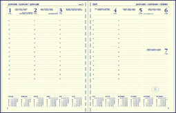 Ryam - Agendavulling 2023 Ryam Executive A5 7dagen/2pagina's staand