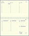 Ryam - Agendavulling 2023 Ryam Memoplan 7 Compact liggend 7dagen/2pagina's creme