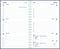 Ryam - Agendavulling 2023 Ryam Memoplan 7 staand 7dagen/2pagina's wit
