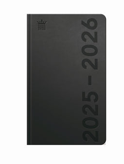Ryam | Cursus agenda DeLuxe | 2025/2026 | Genaaid gebonden | A6 | 12 mnd | Zwart |