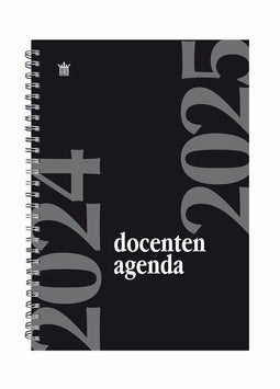 Ryam | Docenten Agenda | 2024/2025 | Spiraal | A4 | 12 mnd | Zwart |