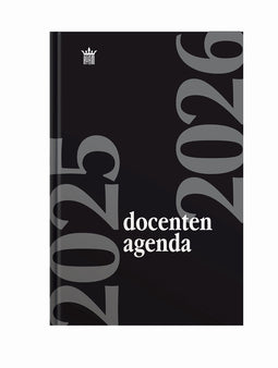 Ryam | Docenten agenda Hardcover | 2025/2026 | Genaaid gebonden | 15 x 20 cm | 12 mnd | Zwart |