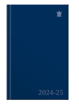 Ryam | Studie Agenda Uni | 2024/2025 | Genaaid gebonden | A5 | Donkerblauw |