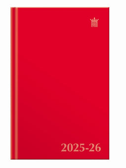 Ryam | Studie Agenda Uni | 2025/2026 | Genaaid gebonden | A5 | Rood |