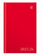 Ryam | Studie Agenda Uni | 2025/2026 | Genaaid gebonden | A5 | Rood |