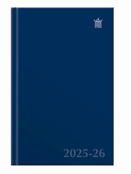 Ryam | Studie Agenda Uni | 2025/2026 | Genaaid gebonden | A5 | Donkerblauw |
