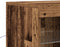 vidaXL - Dressoir - met - LED - Lichten - Oud - Hout - 60x37x67 - cm