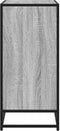 vidaXL - Dressoir - 68x35x76 - cm - bewerkt - hout - grijs - sonoma - eikenkleurig