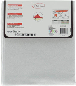 Daily Home strijkhoes metaal 130x46 cm - Strijkplankhoes - Stevig materiaal - Meerkleurig