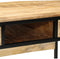 vidaXL - Bureau - 100x50x75 - cm - Massief - Houten - Ruw - Mango