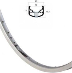 Ryde Velg 26x1.75 sputnik 32g/14