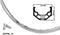Ryde Zac 19 velg zilver etrto 622 28 inch 36 gaats 14g 24 mm breed