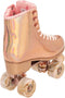 Impala Rolschaatsen - Maat 39 - Softboot met mesh voering - Roze - Goud