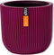 Capi Europe - Bloempot bol Groove Colours - 14x13 - Paars - Opening Ø11.9 - Bloempot voor binnen - 5 jaar garantie - BGVP132